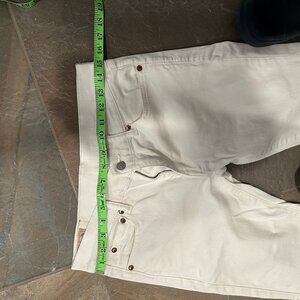 Polo Ralph Lauren Size 27 Off White The Thompkins Skinny Jeans